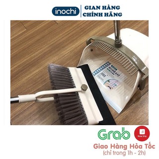 Bộ Chổi Quét Nhà Kèm Hót Rác INOCHI CK04 Thông Minh Xoay 360 Độ Cao Cấp