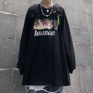 Áo thun tay dài 194SHOP vải coton dày dặn, mềm mịn, co dãn - form rộng oversize - Fannlnnvjao