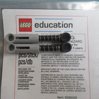 [2 Cái] LEGO Technic Phuộc Nhún Lò Xo Giảm Xóc 6.5L Xám Nhạt ID 731c06 76138