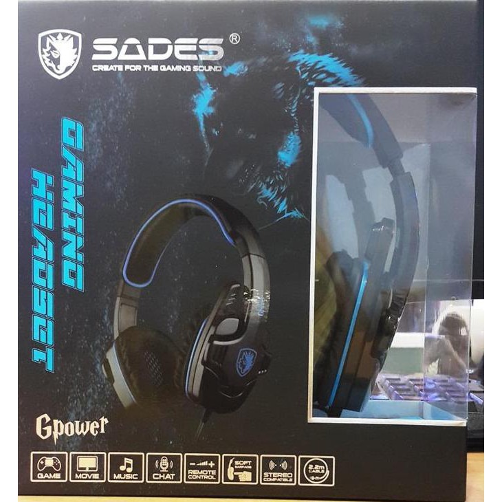 Tai Nghe Gaming Hiệu Sades Sa-708 Gpower