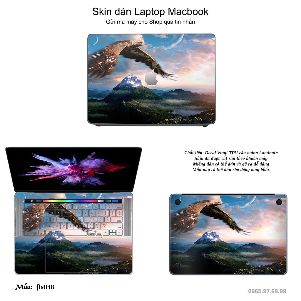 Skin dán Macbook mẫu Fantasy (đã cắt sẵn, inbox mã máy cho shop)