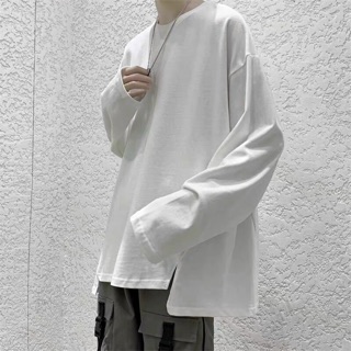 ÁO THUN LAYER DÀI TAY XẺ TÀ UNISEX(3 màu)