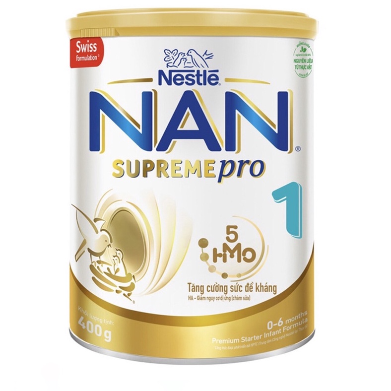 Sữa bột NAN SUPREME PRO 1 - Hộp 400g