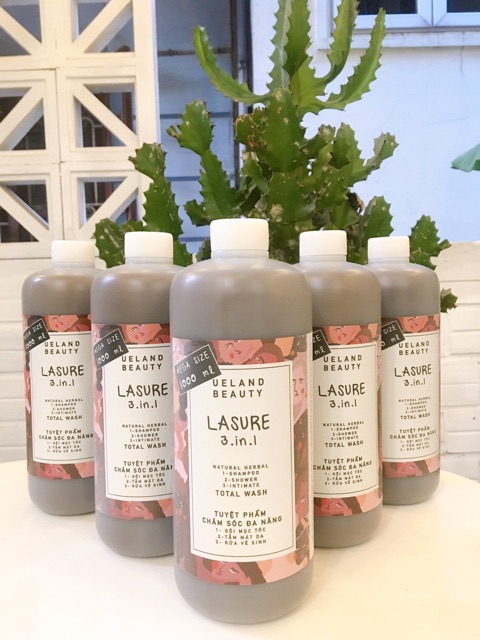 LASURE 3in1 - Dầu gội/Sữa tắm/Rửa vệ sinh | BigBuy360 - bigbuy360.vn