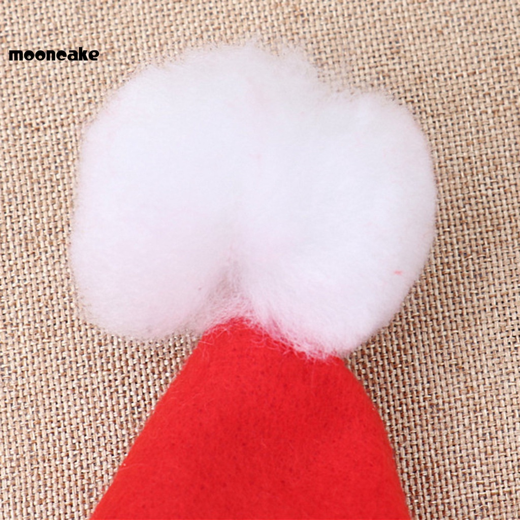 Mũ len giáng sinh có quả bóng và đèn mẫu hoa tuyết và ông già noel/ chú nai giữ ấm hóa trang trong tiệc