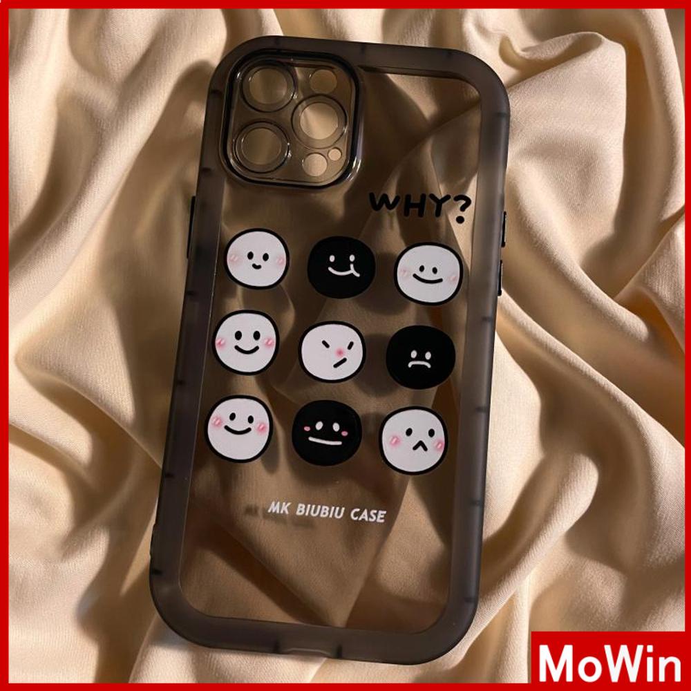 Ốp Điện Thoại Silicon Trong Suốt Chống Sốc In Hình Mặt Cười Cho iPhone 11 Pro Max 13 Pro Max 12 Pro Max 7Plus xr XS Max