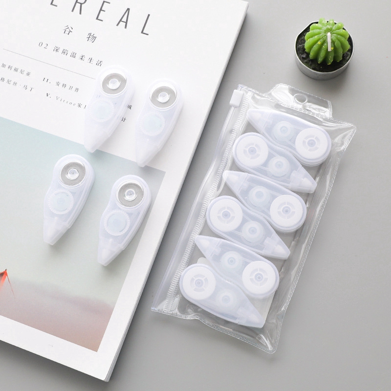 Set 6 bút xóa kéo ruột dài 8m tiện dụng cho văn phòng