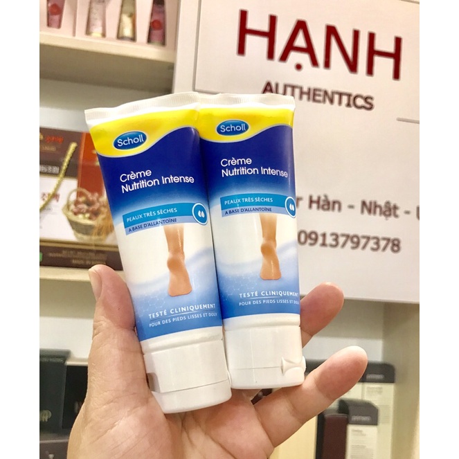 Kem bôi nứt gót chân Scholl Pháp 75ml
