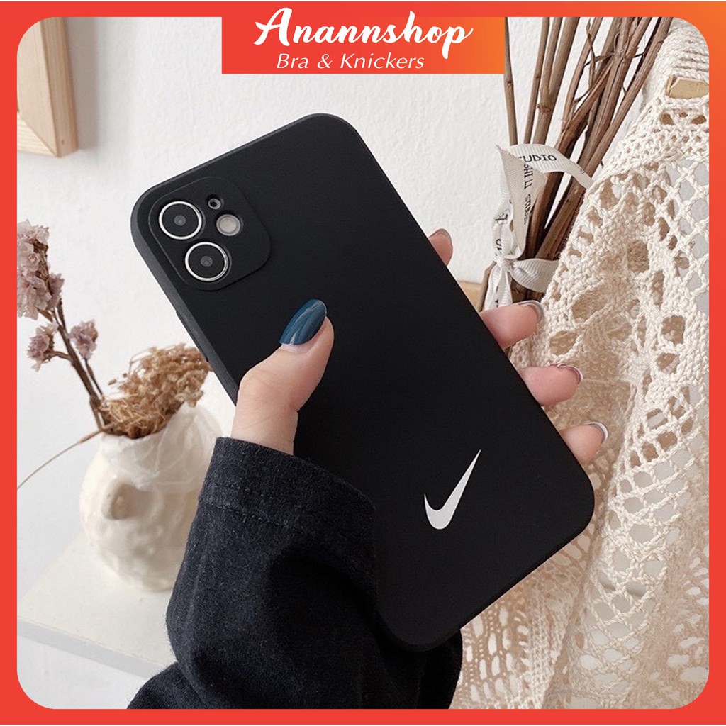 Ốp Lưng Iphone Dẻo Trơn In Logo N.i.k.e 5/5s/6/6plus/6s/6splus/7/7plus/8/8plus/x/xr/xs/11/12/11promax/plus/12promax