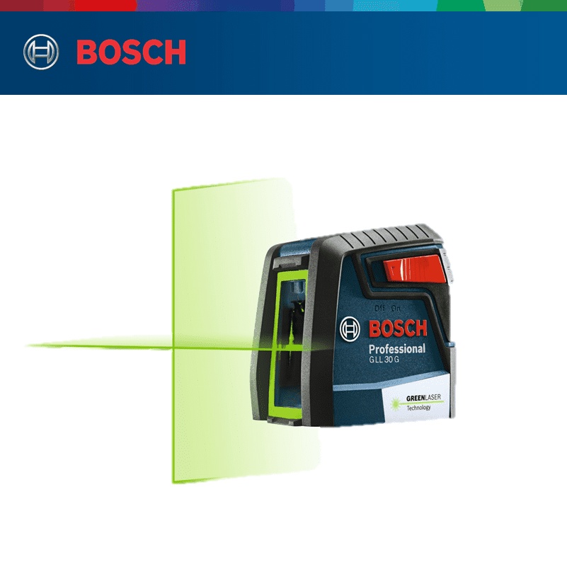 Máy cân mực laser Bosch tia xanh GLL 30 G