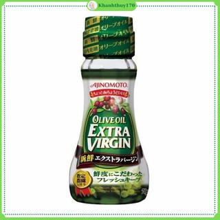 Dầu oliu ajinomoto olive extra virgin nhật 70g và 200g date 1/2023