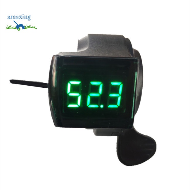 Tay Lái Xe Đạp Điện Tử Màn Hình Lcd Điều Khiển Tốc Độ
