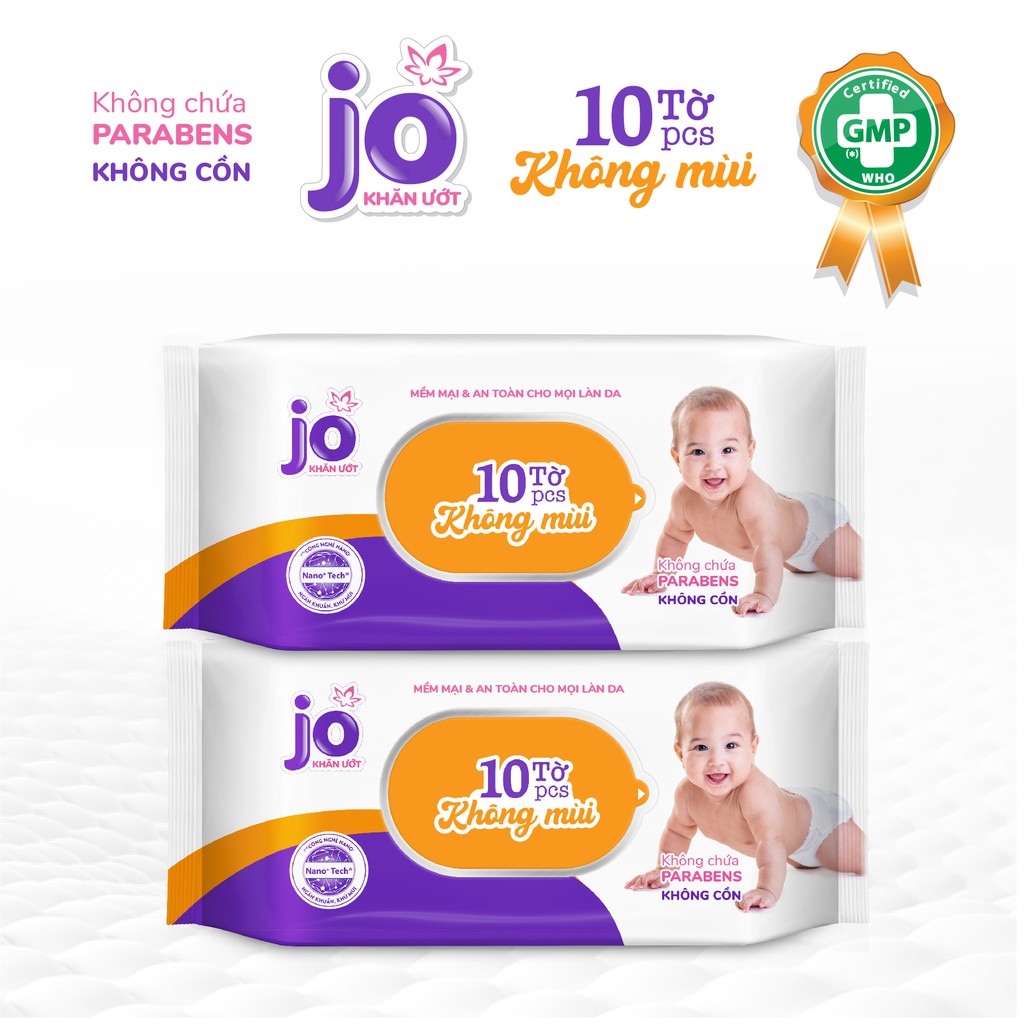 (New) Khăn ướt JO cao cấp M10/M20