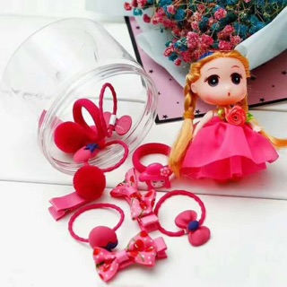 Combo 10 hộp kẹp tóc kèm bup bê