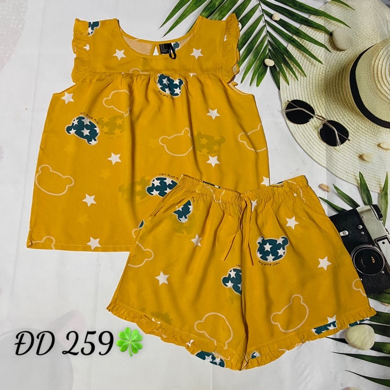 đồ bộ tole lanh đùi