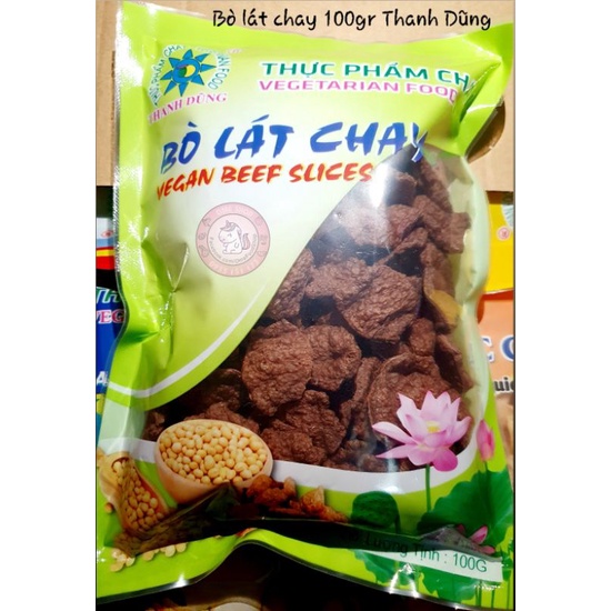 Khô 🌿 - Bò Lát Chay Thanh Dũng / Vegan 🐮 Slices 🇻🇳 100gr  - giao hàng toàn quốc