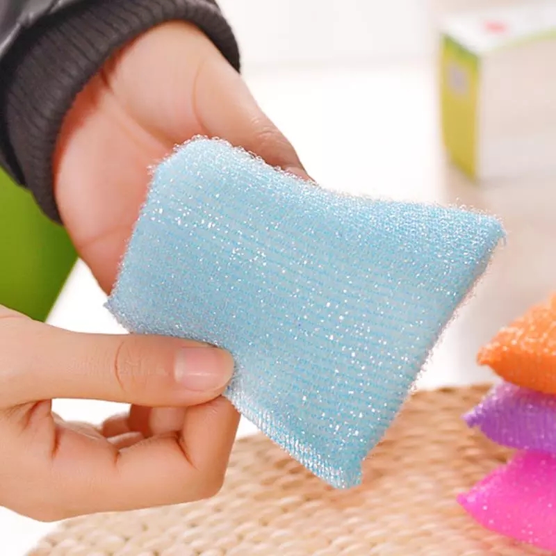 Set 4 Miếng Mút Rửa Chén Vệ Sinh Tiện Lợi