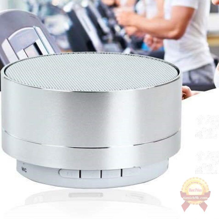 Loa bluetooth mini di động vỏ nhôm cao cấp Foxconn A10 bass mạnh âm thanh sống động