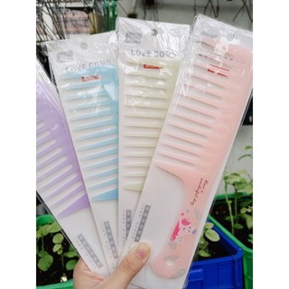 COMBO 2 CÁI LƯỢC CHẢI TÓC LOẠI LỚN RĂNG THƯA