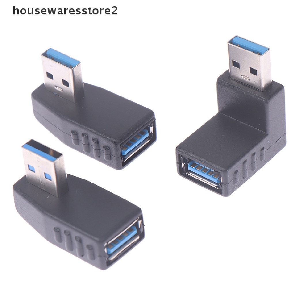 Đầu Nối USB 3.0 Type A M / F Bẻ Góc Trái / Phải 90 Độ USB 3.0 Chất Lượng Cao