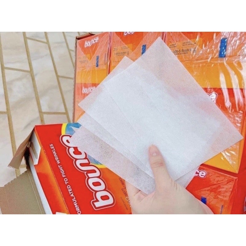 Tách lẻ Giấy Thơm Quần Áo Bounce Làm Mềm Vải, Thơm Phòng, Khử Mùi Nhà Vệ Sinh, Xe Hơi