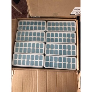 Khay Đá Silicon Có Nắp Đậy