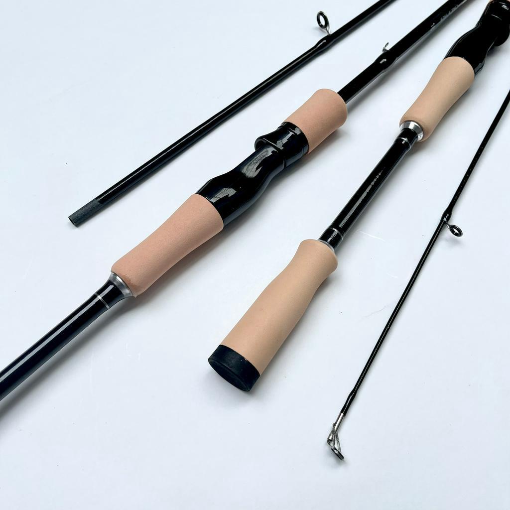 Cần câu lure 2 khúc Hắc Ám chất liệu carbon Phukiencaulure25 cần câu lure giá rẻ, phù hợp cho người mới học câu