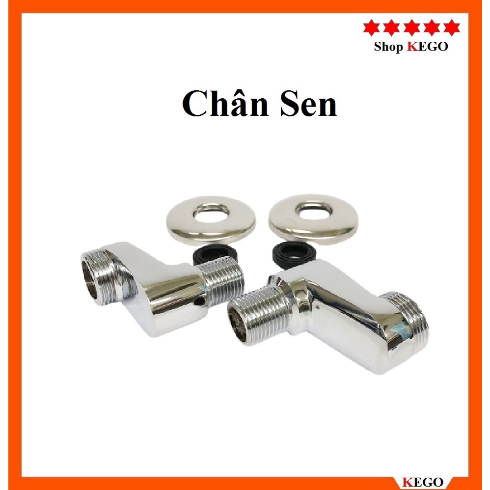 Bộ chân sen tắm, chân quỳ chữ Z thay thế bằng chất liệu INOX 304 ( 2 chiếc)