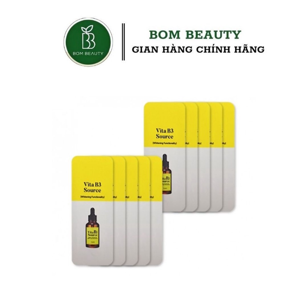 Sample Serum Tinh Chất Dưỡng Trắng, Làm Sáng Da Tiam Vita B3 Source (1 gói)