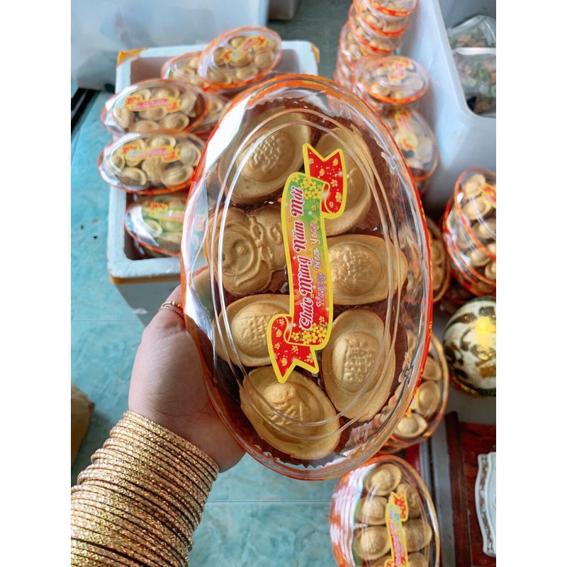 Bánh dứa thỏi vàng tài lộc cúng khai trương vía thần tài