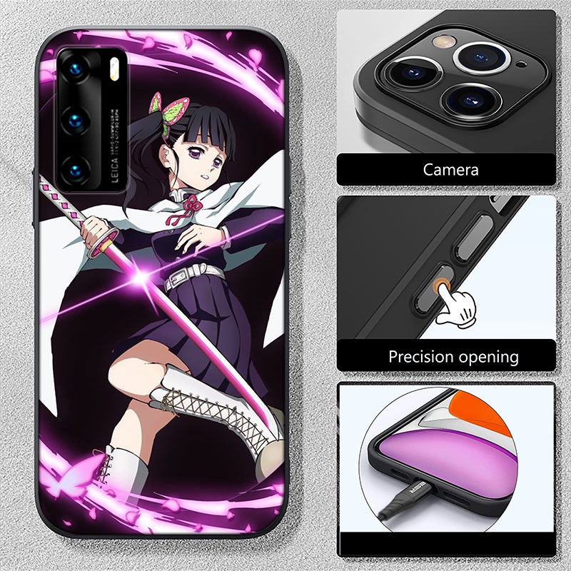 Ốp Điện Thoại Hình Kimetsu no Yaib Anime Demon Slayer Cho OPPO A93 A92 A91 A72 A56 A55 A54 A54S A53S A53 A52 A32 A16 A16S A15 A15S F15 BN3