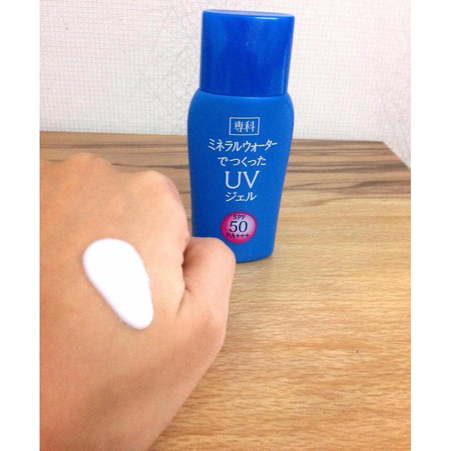 Kem chống nắng Shiseido UV màu xanh Mineral Water Senka SPF 50 PA+++ - A21