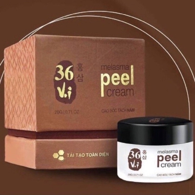 Combo peel da tảo sâm đông y 36 vị + kem phục hồi da HA