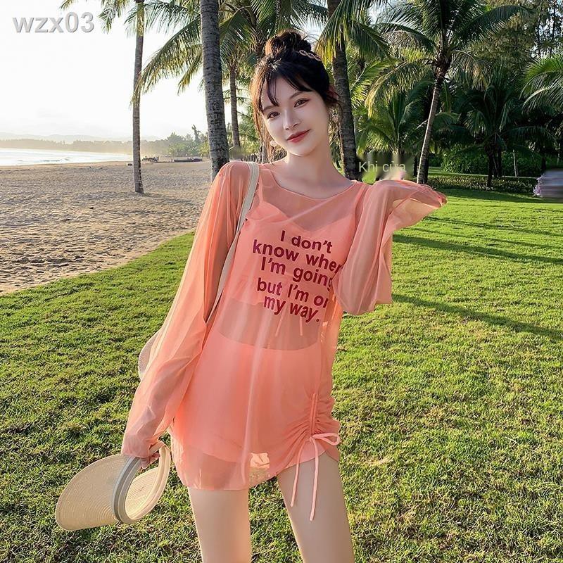 Áo tắm nữ ba mảnh che bụng nhìn gầy và bảo thủ ngực nhỏ kiểu dáng thơm Hàn Quốc | BigBuy360 - bigbuy360.vn