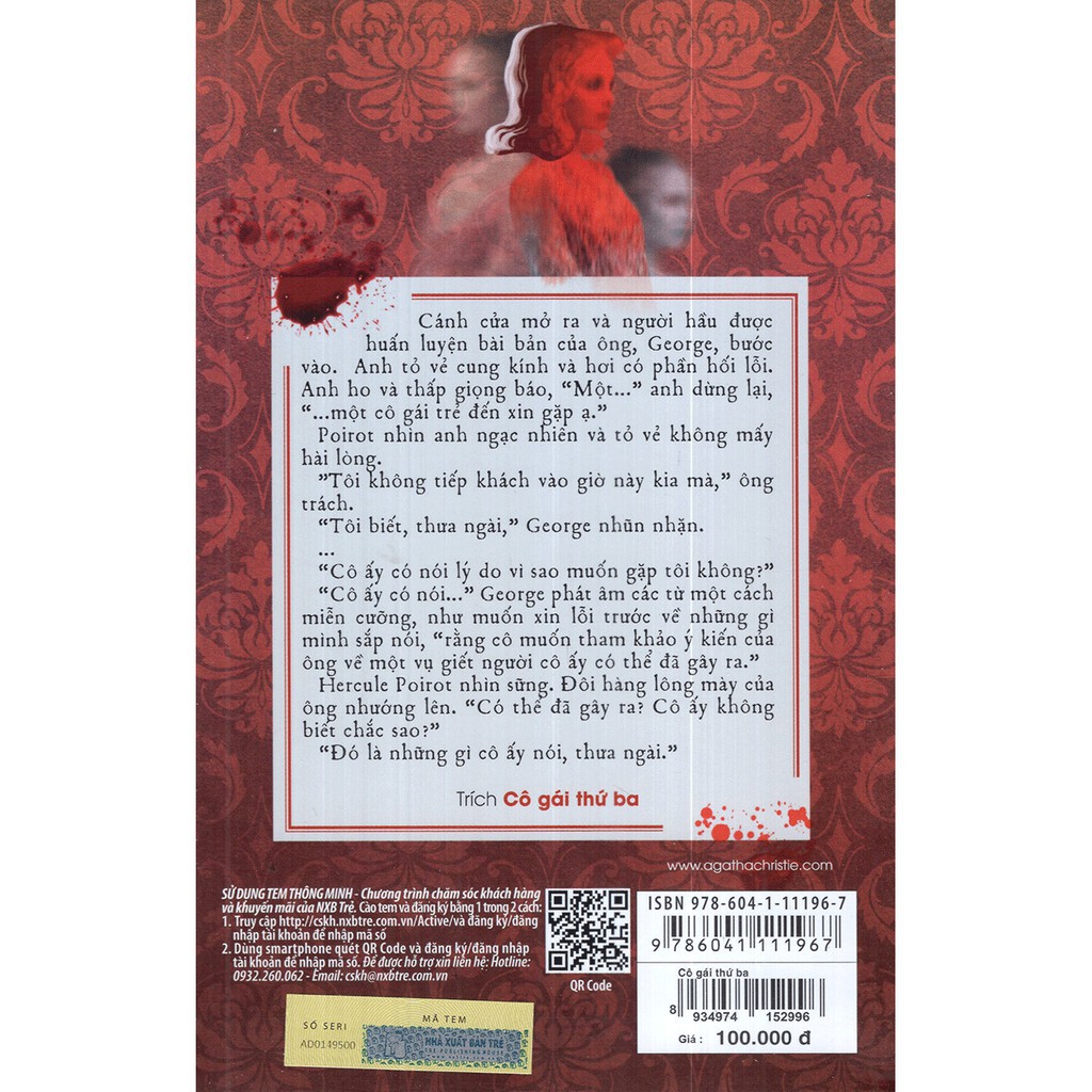Sách - Cô Gái Thứ Ba - Agatha Christie