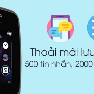 Điện thoại Nokia 106 (2018) Dual Sim