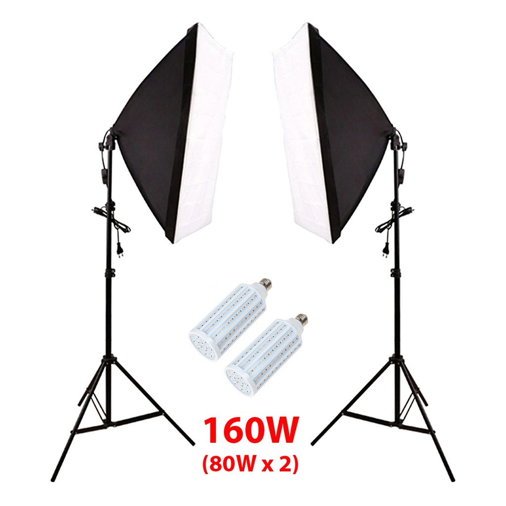 Bộ Kit Studio 2 Đèn LED360 chụp sản phẩm YuGuang - Hàng nhập khẩu