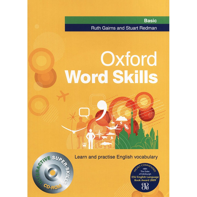 Sách - Oxford Word Skills - Basic (kèm CD-ROM) (sách gốc)