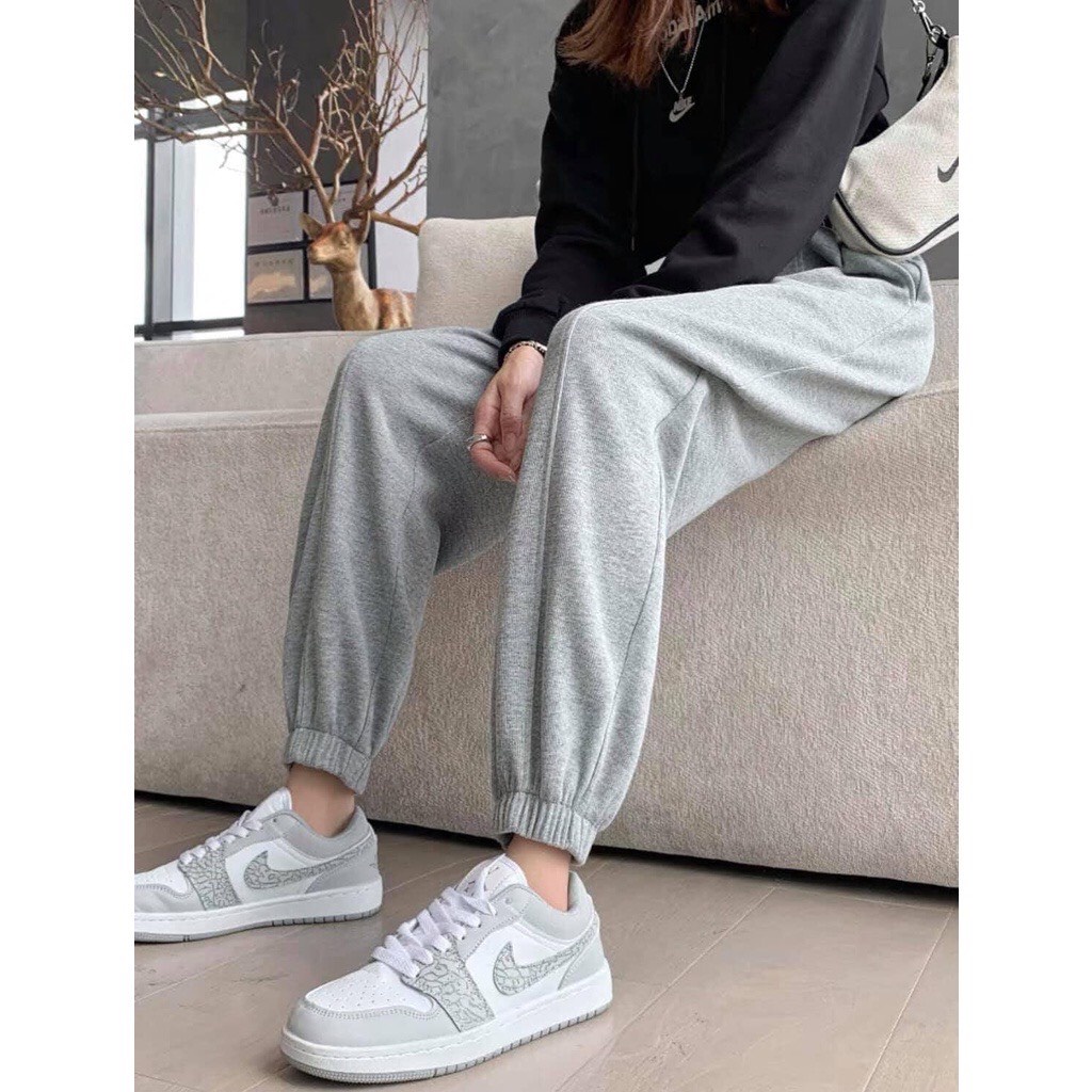 Quần jogger nỉ bom tổ ong gân siêu hot siêu xịn vải không bai xù ( Tổ ong gân)