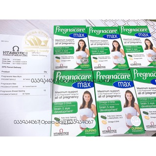 Vitamin tổng hợp cho bà bầu Pregnacare Max