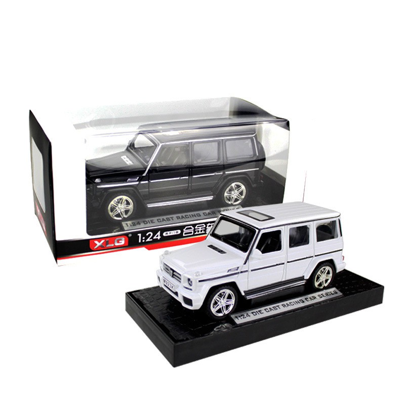 Mô hình xe Mercedes G63 tỉ lệ 1:24 hãng XLG giá rẻ, có đế trưng bày sang chảnh