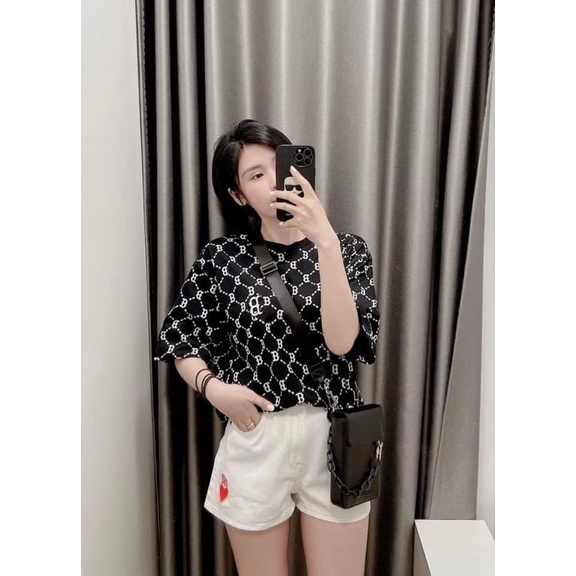 Áo thun MLB Monogram  SS22 chính hãng