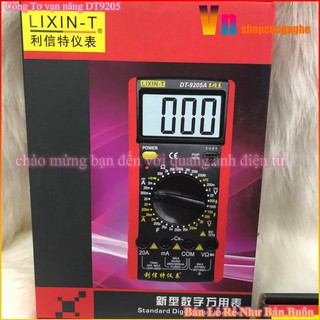 Đồng hồ vạn năng chính hãng FTIKE 9205A/ DT9205 đo dòng, tụ, trở (đã bao gồm pin)