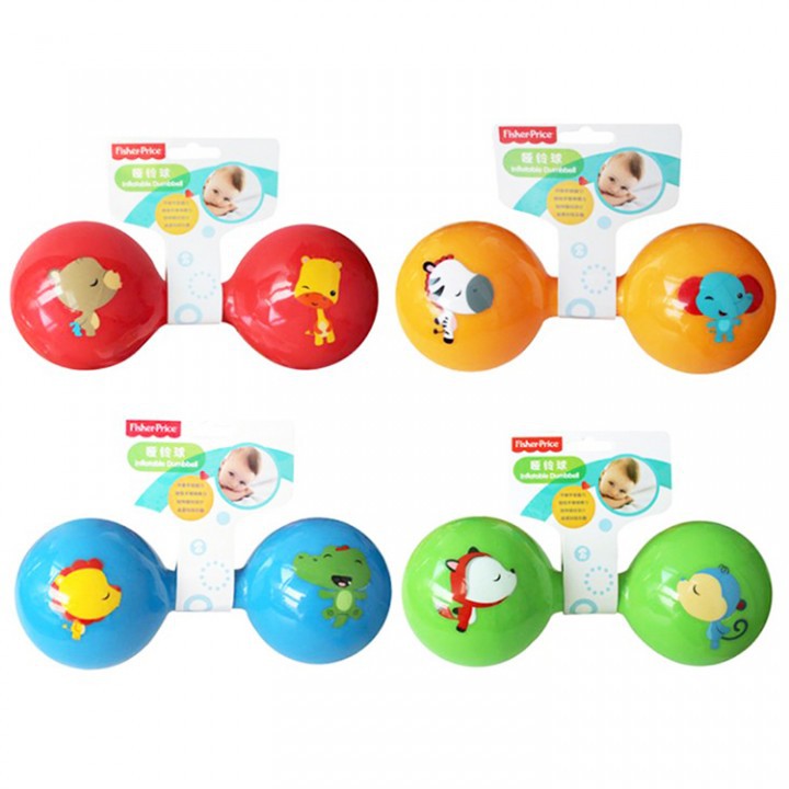 Fisher Price Quả Tạ Bơm Hơi Đồ Chơi Giáo Dục Cho Bé