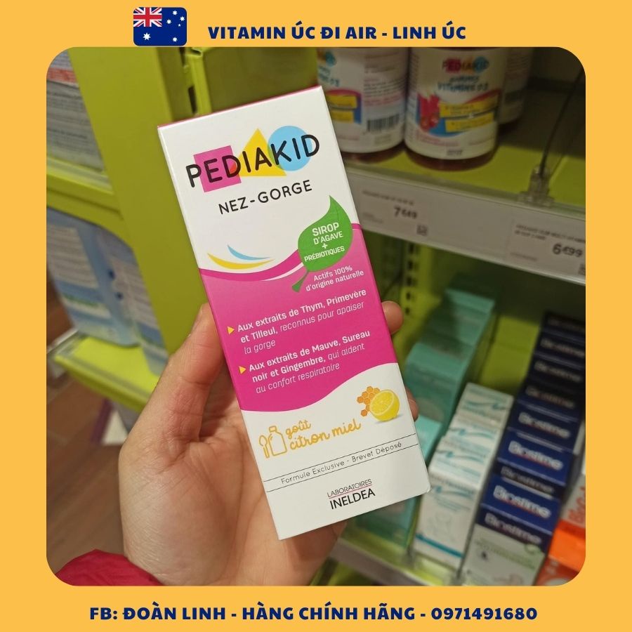 Pediakid - 22 vitamin / Appetit tonus / Sommeil / Sắt Fe + Vitamin B / Immuno Fort