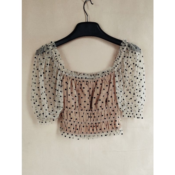 Áo Voan Chấm Bi Cocosin sz M