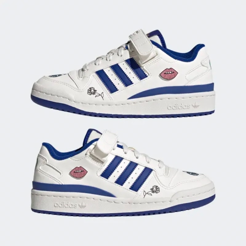 Giày adidas forum low / cổ thấp màu xanh og SIZE 35.5 - FX6714