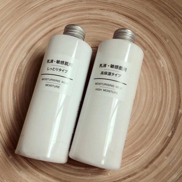 combol nước hoa hồng và dưỡng ẫm MUJI 200ml 320.000