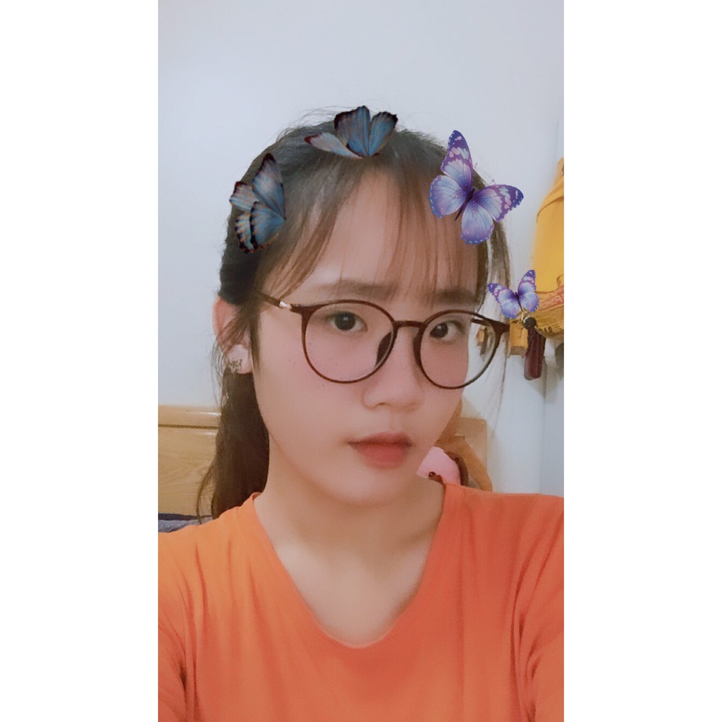 Gọng kính nhựa dẻo Glasses Garden dáng tròn 513 siêu nhẹ - Có lắp mắt cận theo yêu cầu | BigBuy360 - bigbuy360.vn