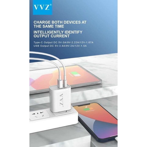 Cóc Sạc Nhanh Chính Hãng VVZ